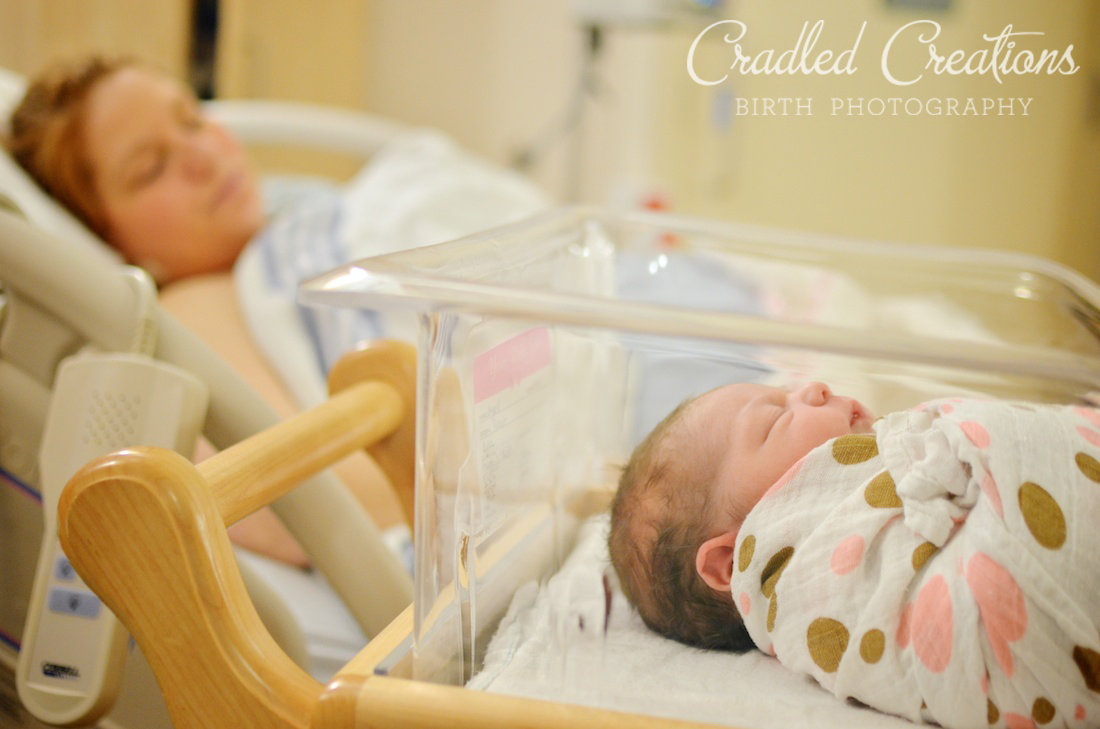 birth, newborn, hospital, bassinet, photograph