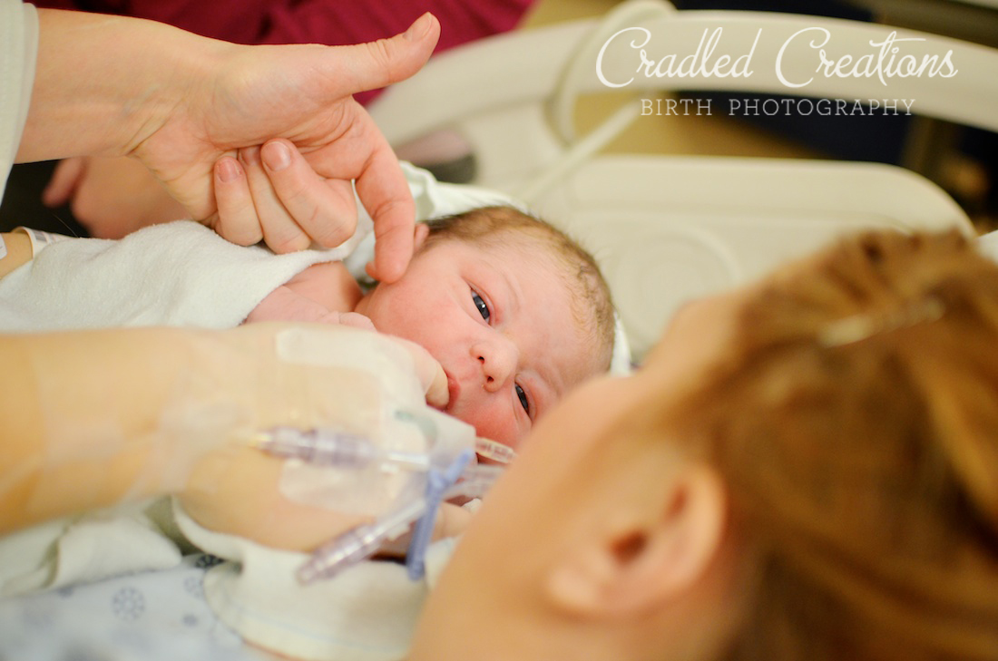 newborn, birth photography, baby, hospital