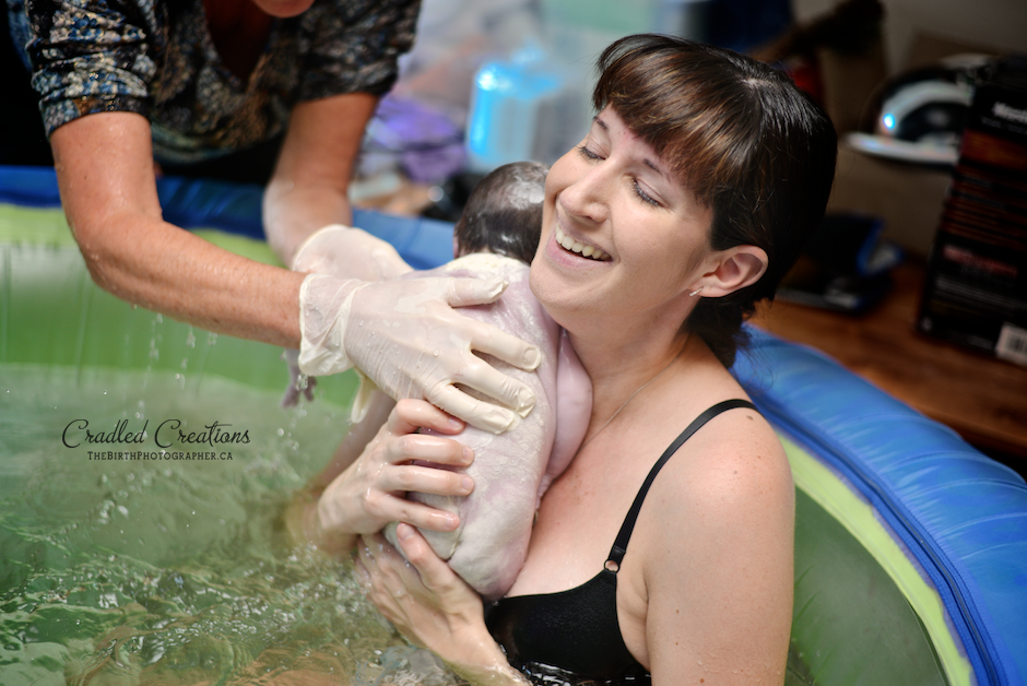 waterbirth catch your baby